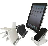 16�i�K�p�x�������o����ipad/ipad2�Ή��X�^���h�@�p�f�B���O Black �摜