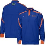 Nike Florida Gators Royal Blue Scramble Coaches Pullover Jacket