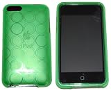 KingCase Apple iPod Touch - 2nd & 3rd Generation * Soft Case * Circles (Green) 8GB, 16GB, 32GB, 64GB