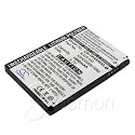 1600mAh Slim Extended Battery fits AT&T 8900, 8925 Tilt, Tilt 8925, HTC TyTN II, P4550, Kaiser, Kaiser100, Kaiser 110, Kaiser 120, T-Mobile MDA Vario III, Vodafone v1615, VPA Compact V series