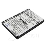 1600mAh Slim Extended Battery fits AT&T 8900, 8925 Tilt, Tilt 8925, HTC TyTN II, P4550, Kaiser, Kaiser100, Kaiser 110, Kaiser 120, T-Mobile MDA Vario III, Vodafone v1615, VPA Compact V series