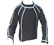 MaxOut UPF 50+, UV Protective Boy's Long Sleeve Rashguard (Swim Shirt: Sizes 6 mos - 7))