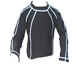 MaxOut UPF 50+, UV Protective Boy's Long Sleeve Rashguard (Swim Shirt: Sizes 6 mos - 7))