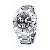 Festina Watches,  Mens Grande Tour Stainless Steel Case Carbon Fiber Dial Ceramic Insets Watch 