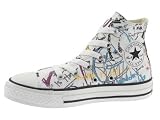 Converse Chuck Taylor All Star Hi Top Bathroom Wall White/Multi Color