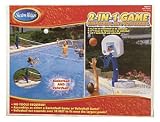 2-IN-1 Pool Basketball & Pool Volleyball Set