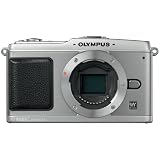 Olympus PEN E-P1 12.3 MP Micro Four Thirds Interchangeable Lens Digital Camera Silver (Body)