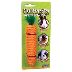 WARE SISAL CARROT TOY SMALL