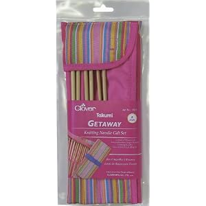 Clover-Takumi-Getaway-9-Inch-Single-Point-Knitting-Needle-Gift-Set-with-7-Sizes