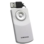 Samsung UM 10-White Patented Wheel Key Wired Mouse with Auto Retractable USB Cable for use with Windows 98SE/ ME/2000/ XP/Vista