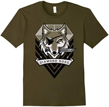Men's Dogs of War Shirt | Video Game T-shirt Large Olive