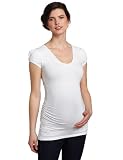 Ripe Maternity Womens Puff Sleeve Tube Tee