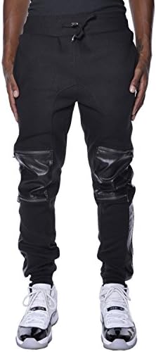 Faux Leather Harem Dance Bare Fox Plus Size Joggers XL