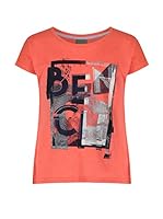 Bench Camiseta Manga Corta Mention (Naranja)