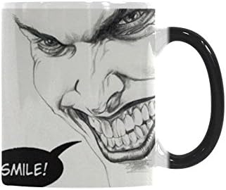 Custom The Joker Morphing Mug Sensitive Color Changing Coffee Cup by CLAN1984
