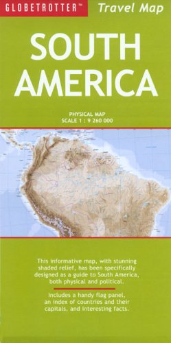 City Travel Guides Discounted  Books : South America (Globetrotter Travel Map)