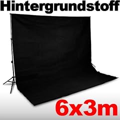 HISY01-ZBH-04schwarz Stoffhintergrund f�r Teleskop Hintergrundsystem Fotostudio Hintergrund NEU