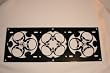 Triple Tri Skull Universal Radiator Cover Black