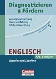 Produkt-Bild: Diagnostizieren und F&ouml;rdern - Cornelsen Scriptor - Englisch: Diagnostizieren und F&ouml;rdern 7./8. Schuljahr. Listening and Speaking: F&ouml;rdermaterialien als Kopiervorlagen mit H&ouml;r-CD