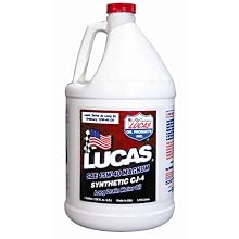 Lucas Oil 10299-PK4 Synthetic 15W-40 CJ-4 Truck Oil - 1 Gallon, Pack of 4