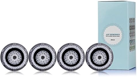 Compatible Brush Heads Replacement for Deep Pore, Sensitive, Normal, Acne, Twink Pack or 4pack.. for Facial Use, Compatible with Mia, Mia 2, Aria. Soft and Quality Hair Fibers .Satisfaction Guranteed