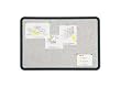 Quartet 699375 Quartet Contour Granite-Finish Tack Board, Cork, 48 x 36, Black Frame
