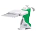 VistaLab 1060-0125 Ovation 12 Channel Electronic Multichannel Pipette, 2 - 125 microliters Volume, 0.5 microliters Graduation, Green