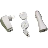 iPod 3 in 1 Charger, Home / Car and USB Charger & Data cable