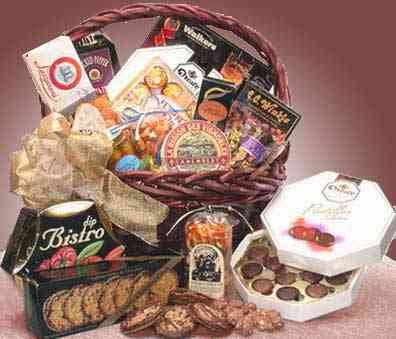 Gallant Gourmet Gift Basket by Top-Shelf Sweets n Gifts