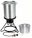 Outdoor Living : Masterbuilt MBTF30 Big Tom Propane Turkey Fryer with 30-Quart Aluminum Pot