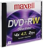Cheap 1-pack DVD+RW 4.7GB 2.4x Rewrite Media