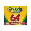 CRAYOLA 64 COUNT CRAYON BOX