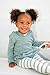 L'ovedbaby Unisex-Baby Newborn Organic Hoodie, Seafoam, 18-24 Months