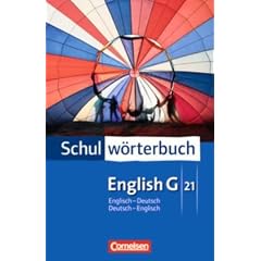 Cornelsen Schulw�rterbuch - English G 21: Englisch-Deutsch/Deutsch-Englisch: W�rterbuch