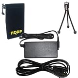 HQRP AC Power Adapter Repl. for Samsung Camcorders SCD100 , SCD130 , SCD160 , SCD180 , SCD230 , SCD260 , SCD300 , SCD350 , SCD360 Series plus HQRP Mini Tripod & HQRP Carrying Bag