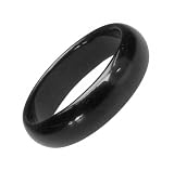 Exklusiver Edelstein Ring aus Achat Steinfarbe Schwarz