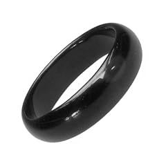 Exklusiver Edelstein Ring aus Achat Steinfarbe Schwarz Gr��e 52