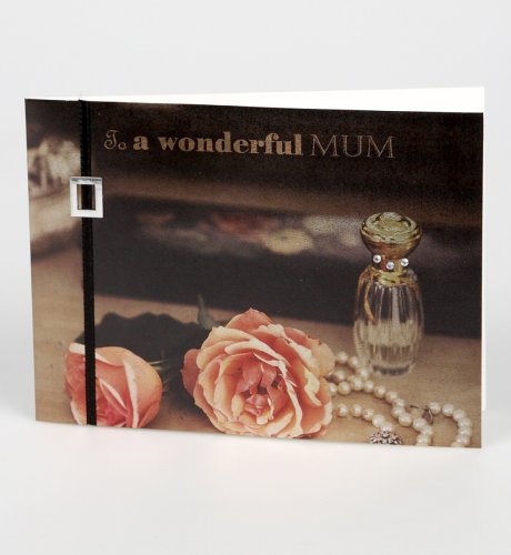 Photographic Perfume Bottle Mother's Day Card