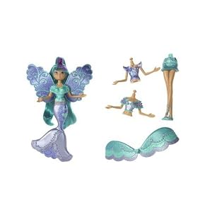 Barbie Fairytopia Mix and Switch Aqua Purple Mermaid and Fairy Doll by 