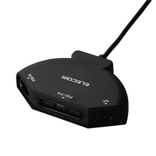 ELECOM 3in1�Q�[���p�b�h�R���o�[�^ JC-PS303UBK