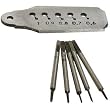 5 Pc Tap & Die Set Watch Machinist Jewelers Repair Tool