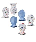 Gerber Baby Boys' 3 Pack Mitten Set - Blue 0-3M