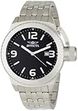 Invicta Men's 0987 Corduba Black Dial Stainless Steel Watch