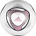 Adidas 2011 Glider Soccer Ball, White/Freshpink, 4