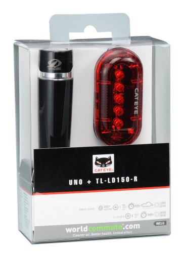 Cateye EL010/LD150 Tail & Safety Headlights
