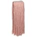 Zephyr Blendup Orange Blended Natural and Synthetic Fibers Cut End Wet Mop Head (Pack of 12)