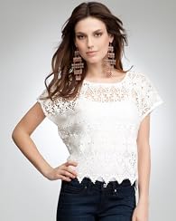 Cropped Crochet Top
