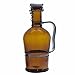 2 Liter Growler with Metal Handle- Amber