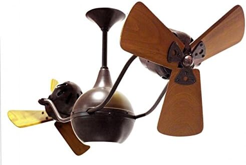 42" Vent Bettina 3 Wooden Blade Ceiling Fan Finish: Bronzette