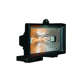 Byron HL400 400W Halogen Floodlight - Black